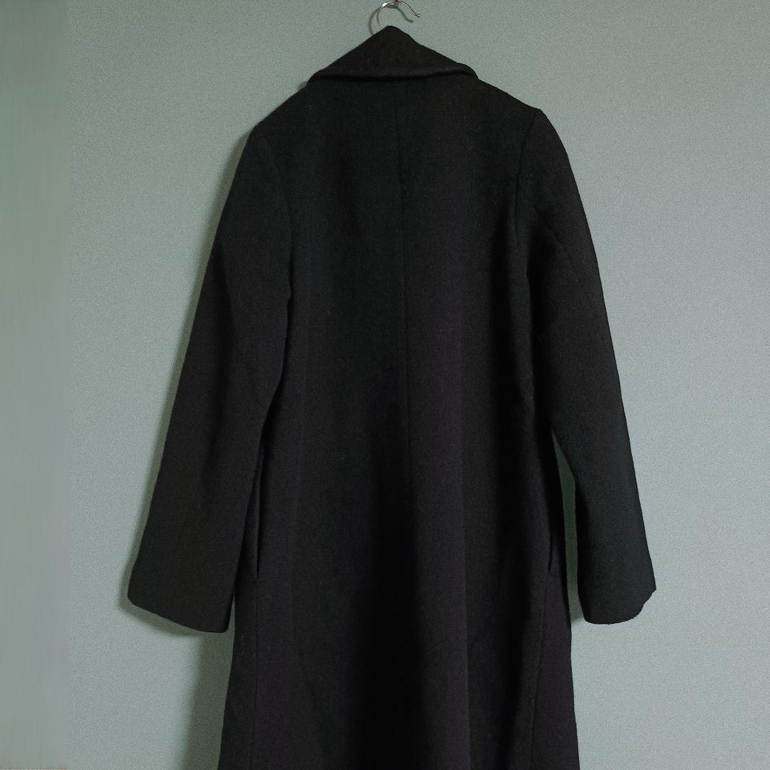 24AW マーキュリーデュオ　ウールチェスターコート 黒 Mサイズ