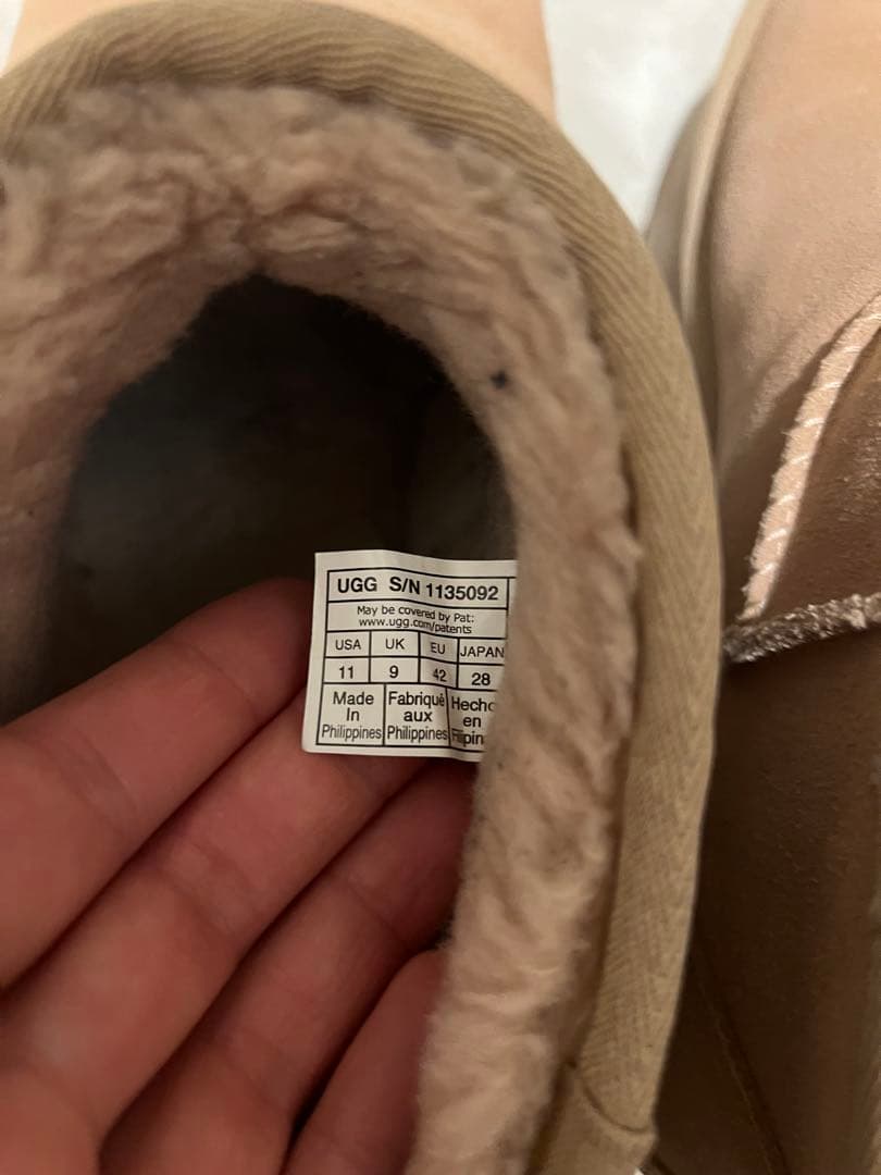 【美品】UGG Classic Mini Platform 28cm