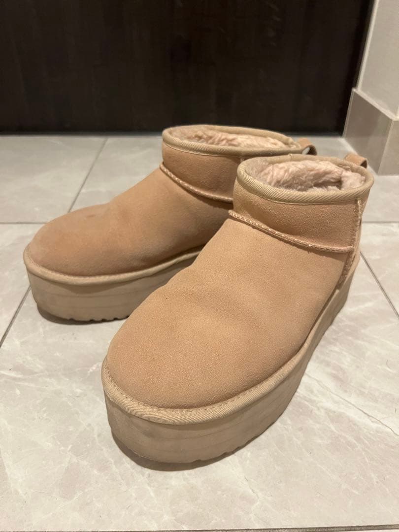 【美品】UGG Classic Mini Platform 28cm