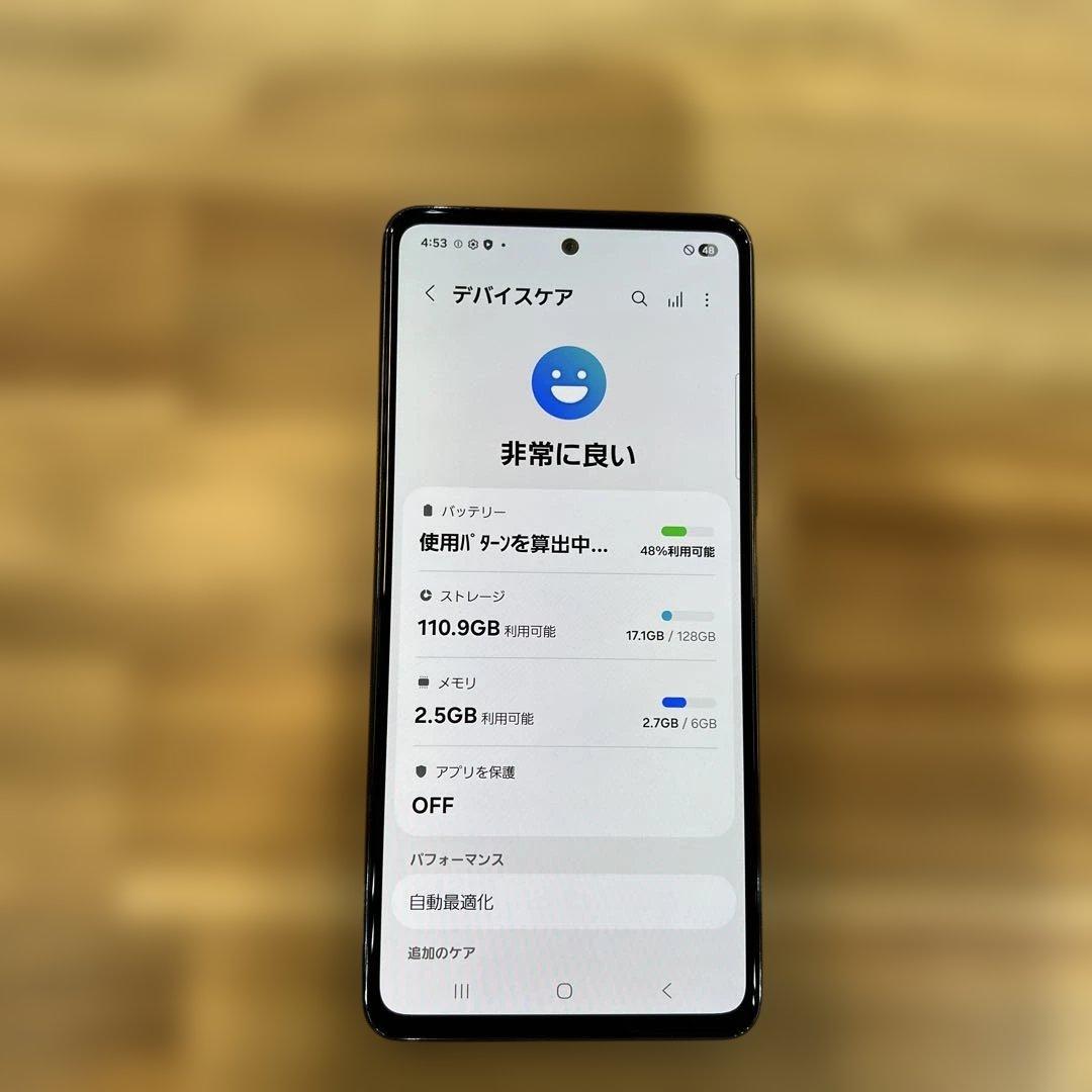 K1557 docomo SIMフリー　Galaxy A53 5G SC-53C