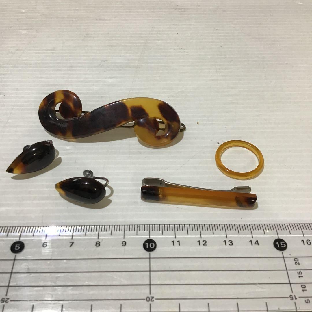 92498 鼈甲 べっこう ジュエリー 長崎 中古賀 出島屋 髙木 まとめ売り