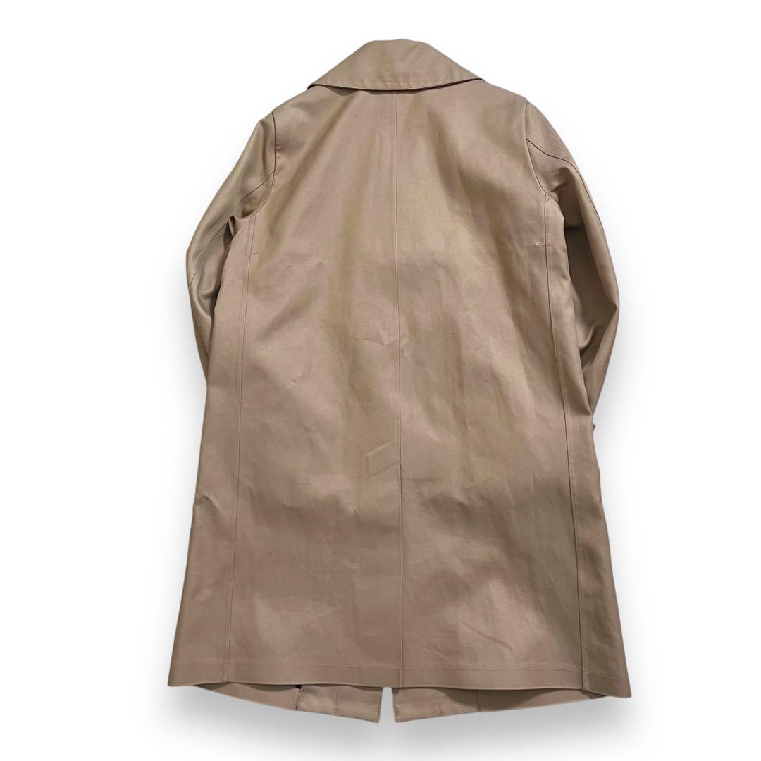 美品　マッキントッシュ　ロンドン　裏地ハウスチェック　撥水　ロングコート