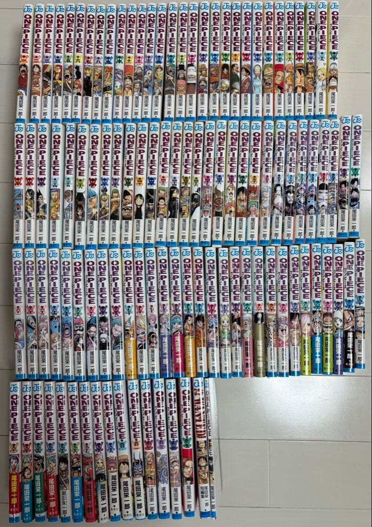 ONE PIECE ワンピース1～105巻＋777巻＋WANTEDセット送料込み