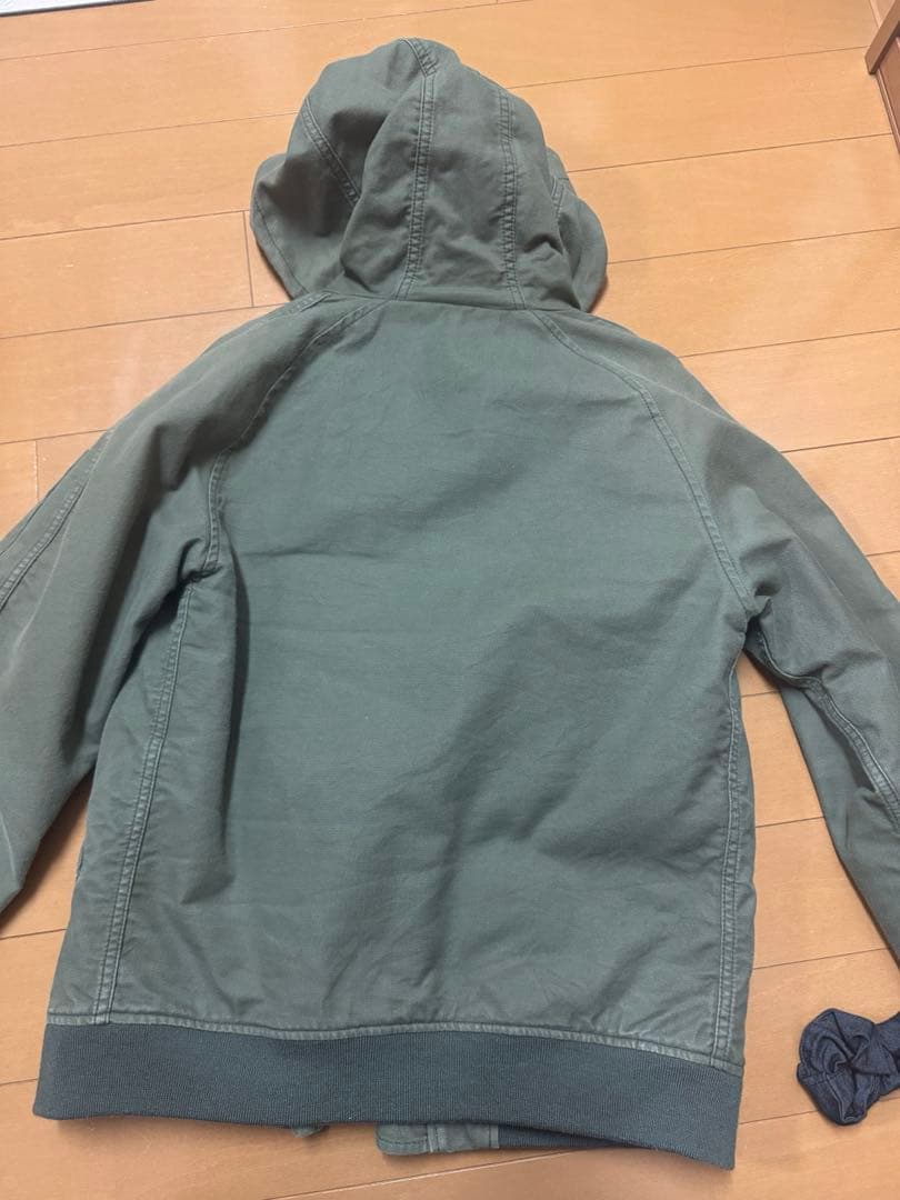 桃太郎ジーンズ　フード付きジャケット　38