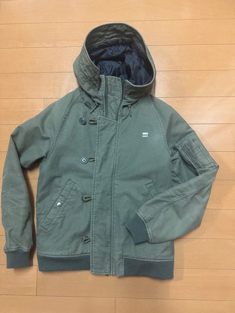 桃太郎ジーンズ　フード付きジャケット　38