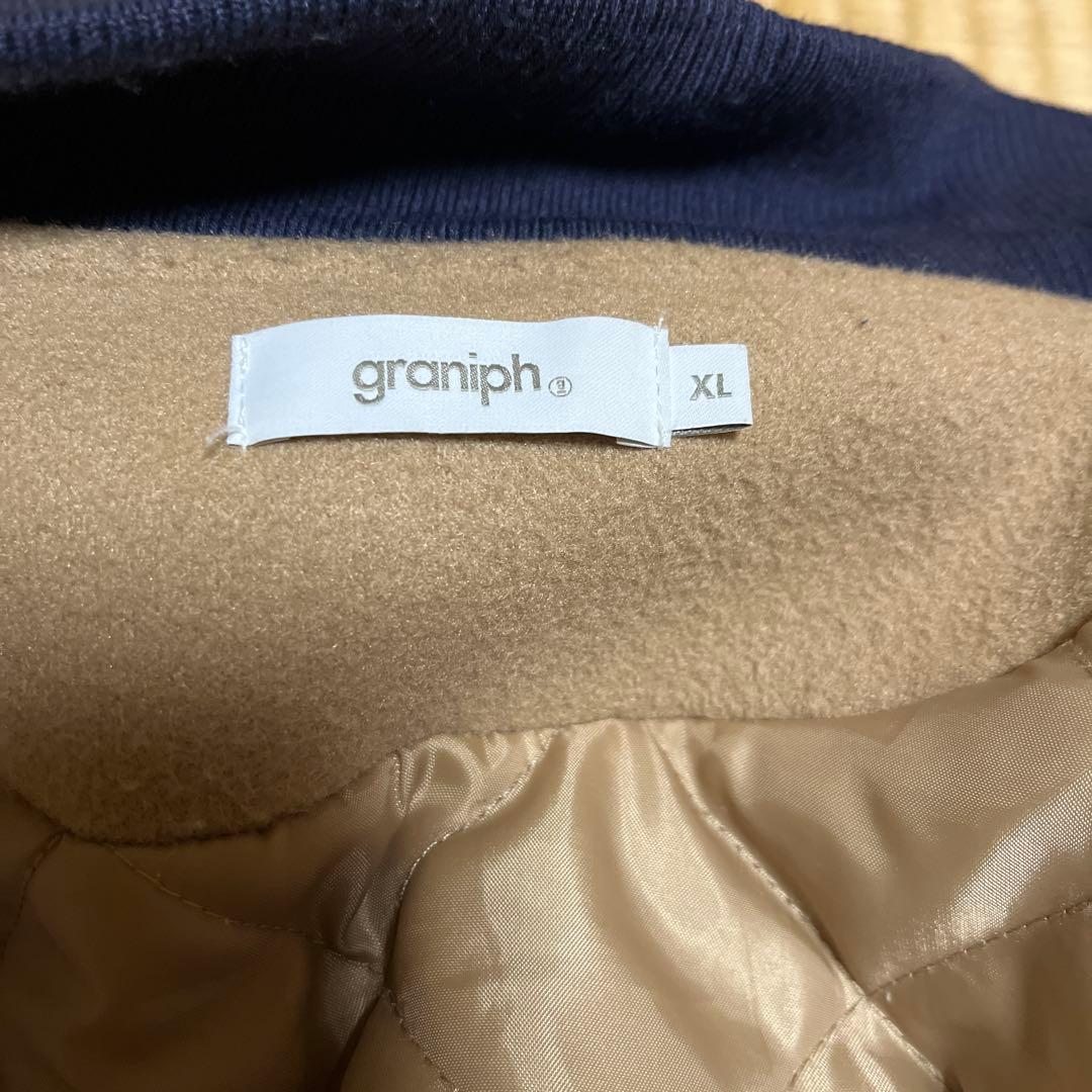 ニ*コ様 美品 グラニフ マクドナルド ビッグマック スカジャン スタジャン X