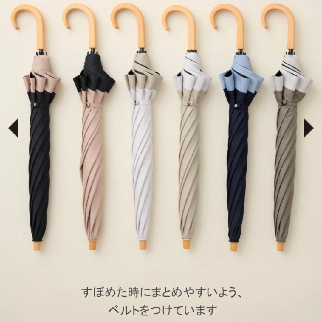 SUN BARRIER / サンバリア100 折りたたみ日傘2段折 コンビ