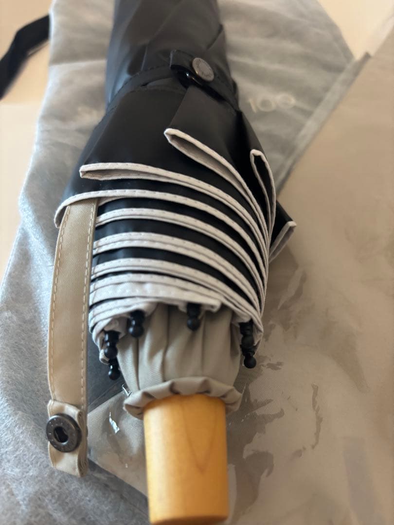 SUN BARRIER / サンバリア100 折りたたみ日傘2段折 コンビ