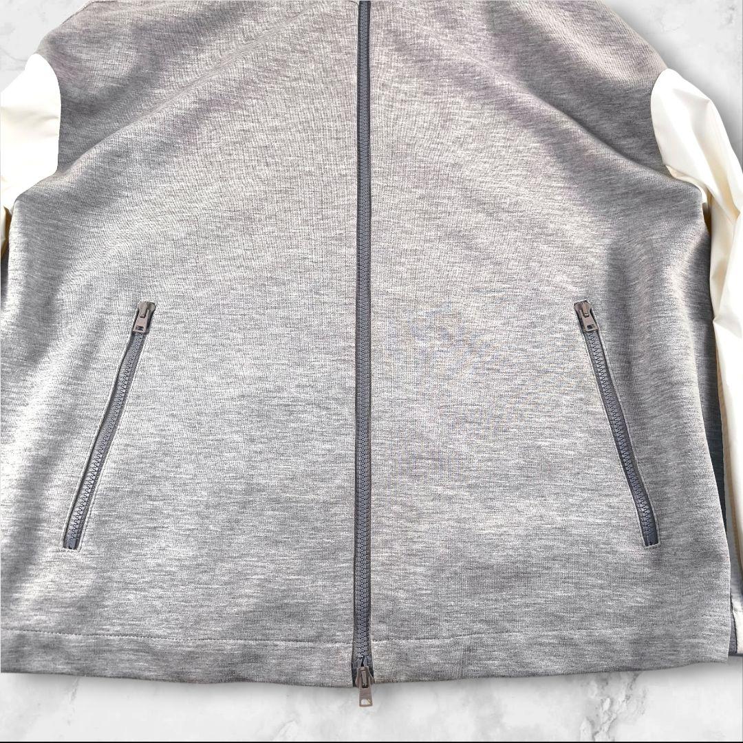 【みっちゃん様】HERNO ヘルノ ジップアップ 切り替え パーカー 48 L