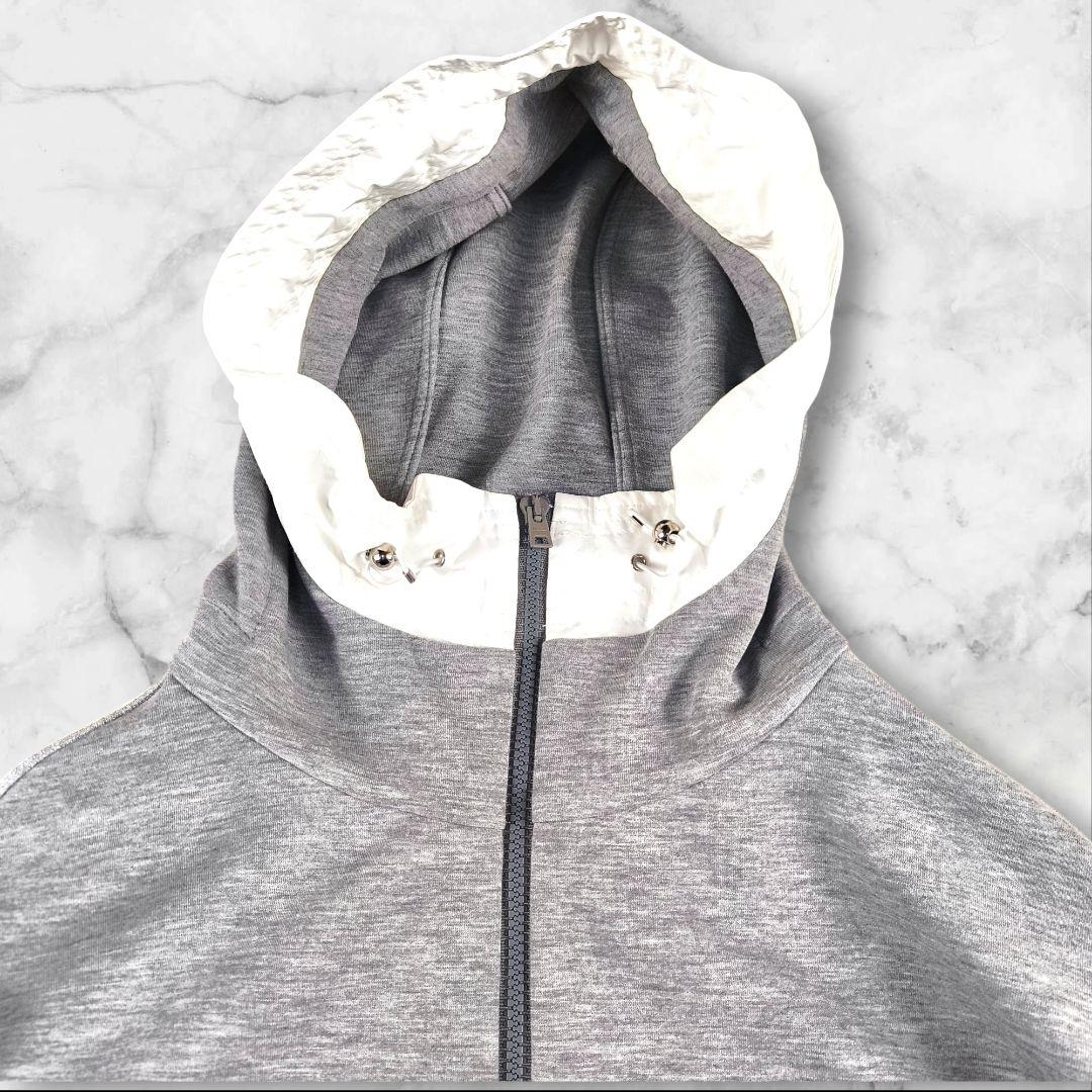 【みっちゃん様】HERNO ヘルノ ジップアップ 切り替え パーカー 48 L