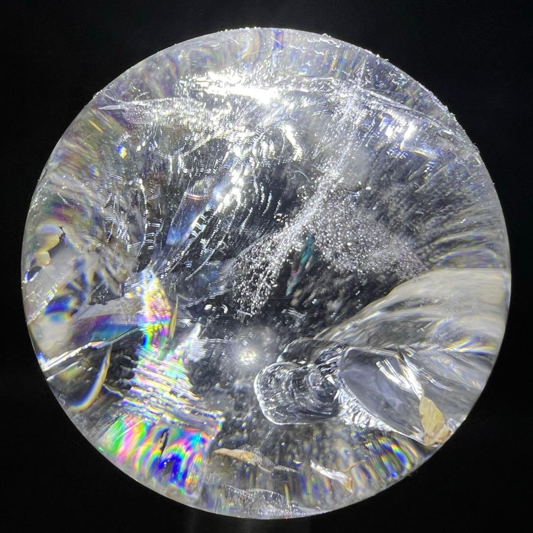 ✮超目玉✮☆極品極上 美宝珠 水晶玉☆レインボー レムリアンシード 丸玉 天然石