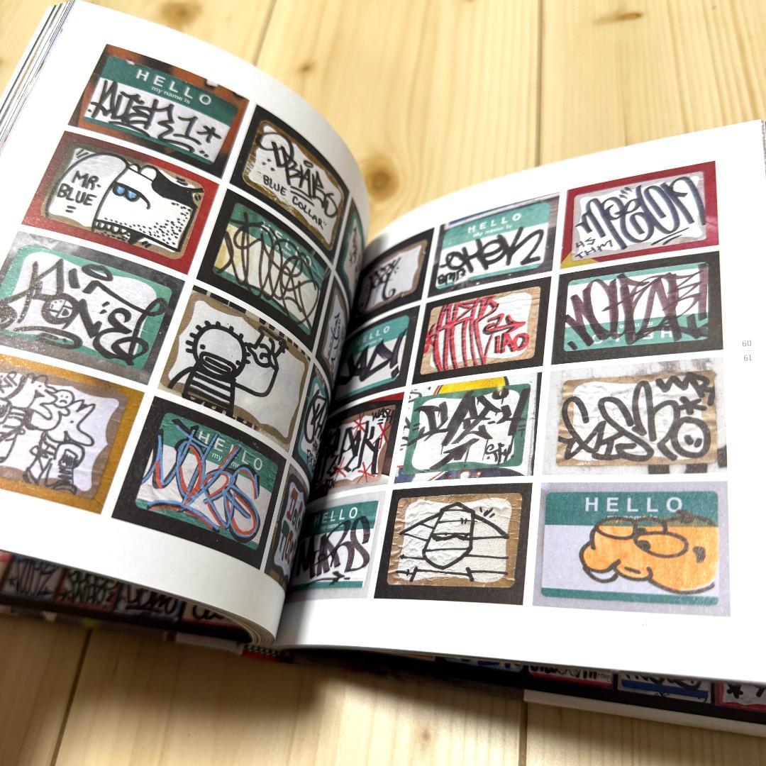 グラフィティタグ、タギング、ステッカー関連の洋書5冊セット+オマケ【激レア】