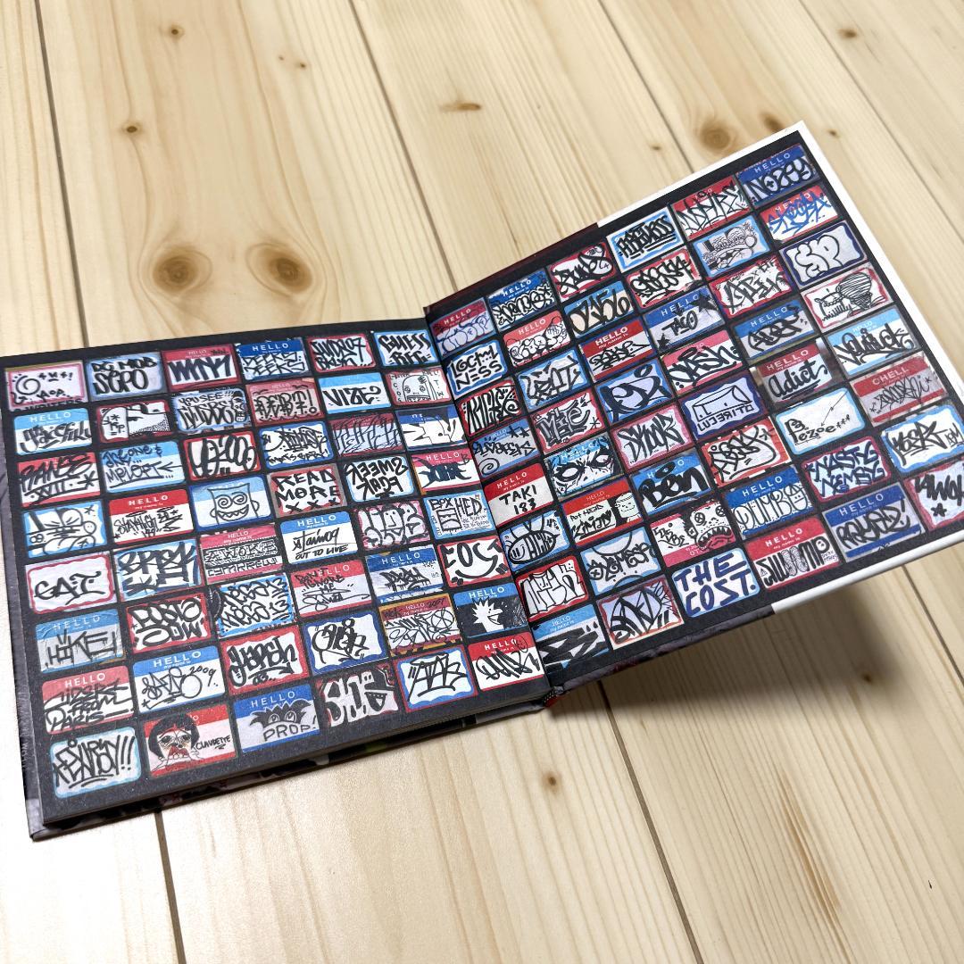 グラフィティタグ、タギング、ステッカー関連の洋書5冊セット+オマケ【激レア】