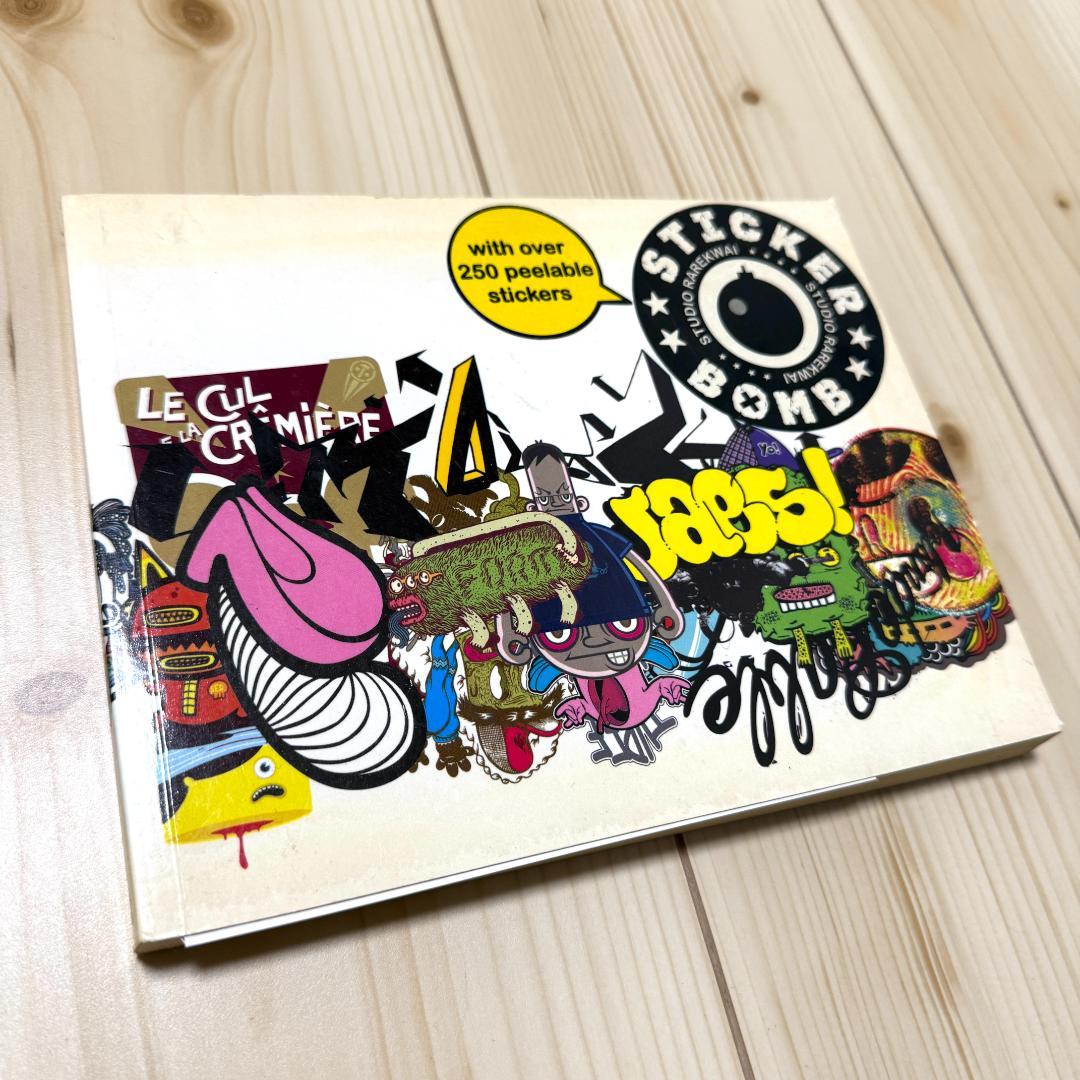 グラフィティタグ、タギング、ステッカー関連の洋書5冊セット+オマケ【激レア】