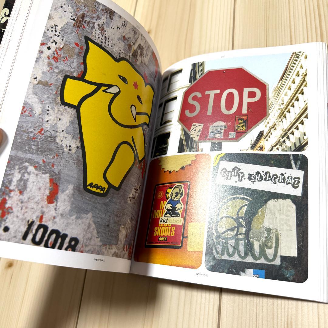 グラフィティタグ、タギング、ステッカー関連の洋書5冊セット+オマケ【激レア】