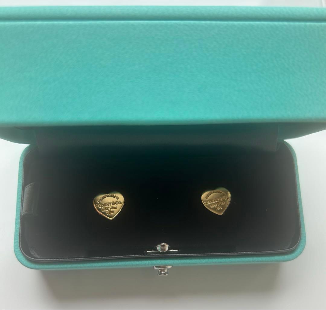 リターン トゥ ティファニー ハート タグ スタッド　ピアス