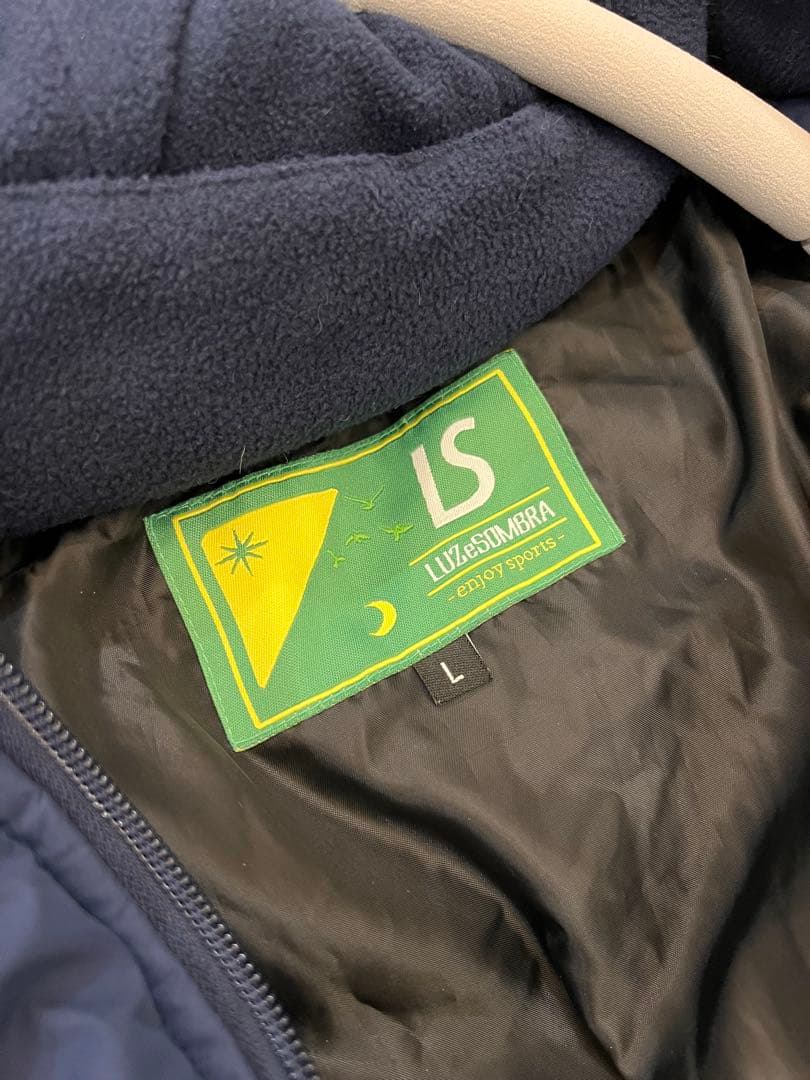 ルースイソンブラ LUZeSOMBRA ベンチコート Lサイズ　ネイビー　メンズ