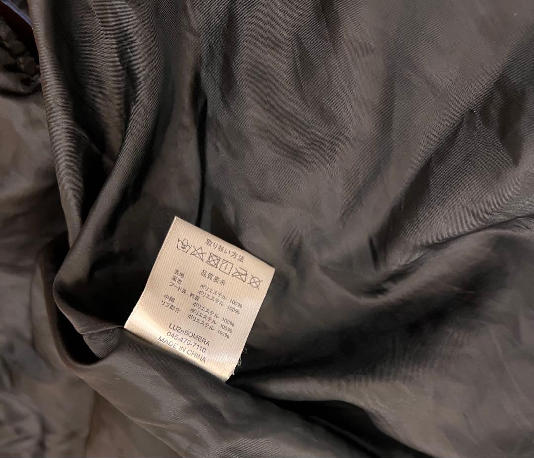 ルースイソンブラ LUZeSOMBRA ベンチコート Lサイズ　ネイビー　メンズ