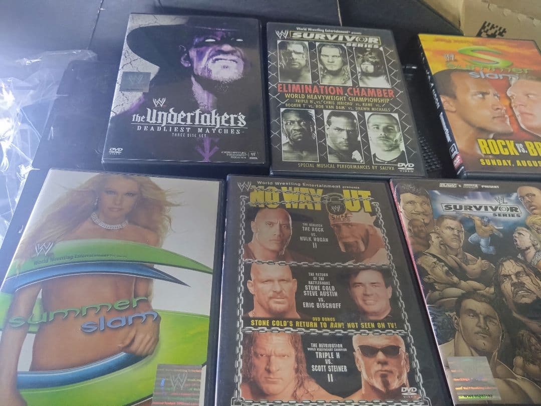 WWE WCW DVDまとめ売り