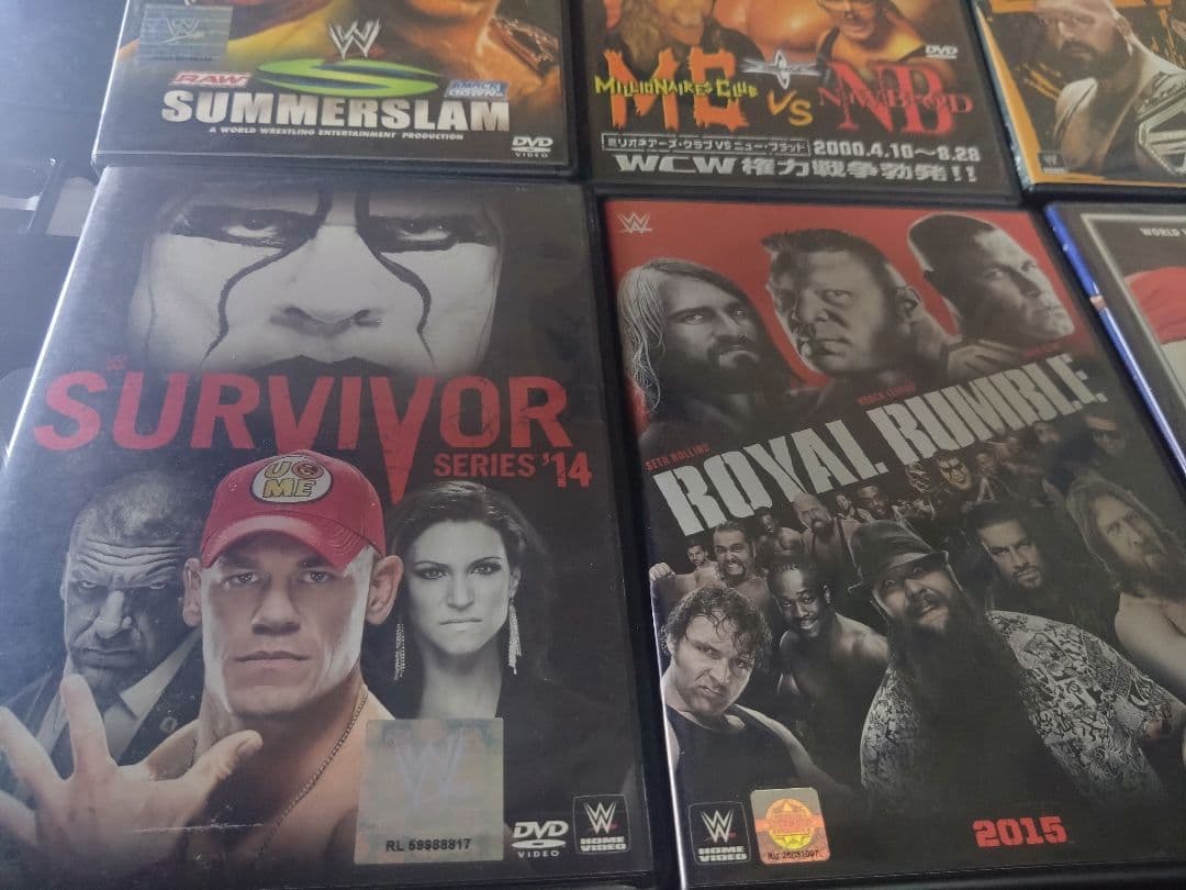 WWE WCW DVDまとめ売り