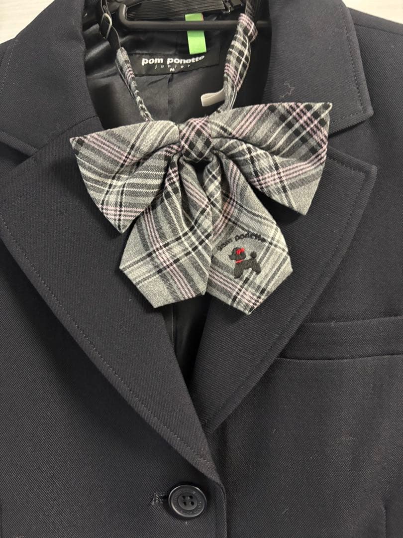 美品　卒業式　ポンポネット　3点セット　M(150)