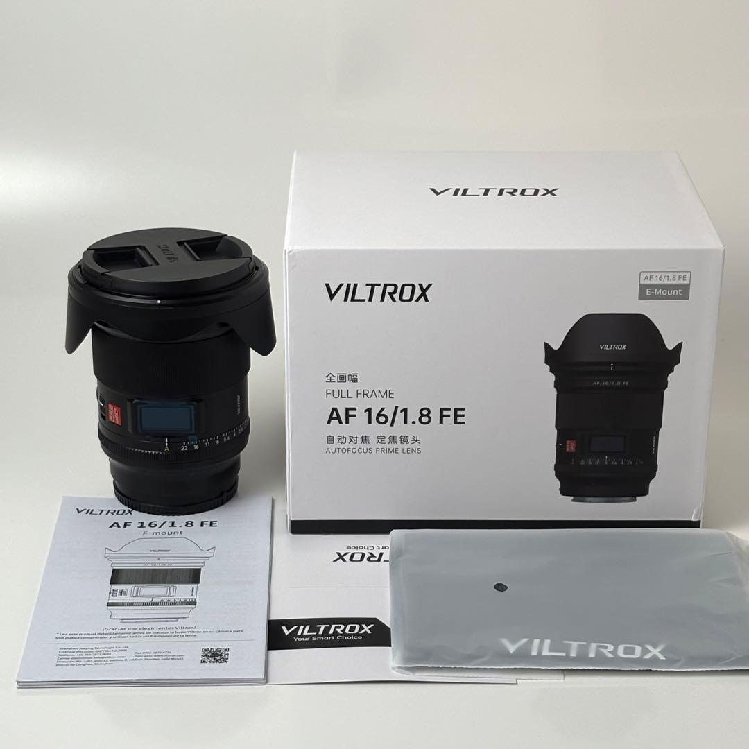 VILTROX AF 16mm F1.8 SONY Eマウント