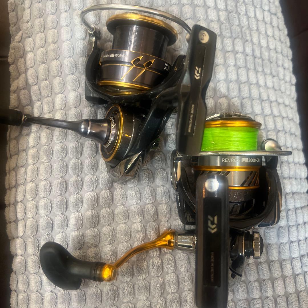 Daiwa レブロス 3000CH カルディア4000CXH