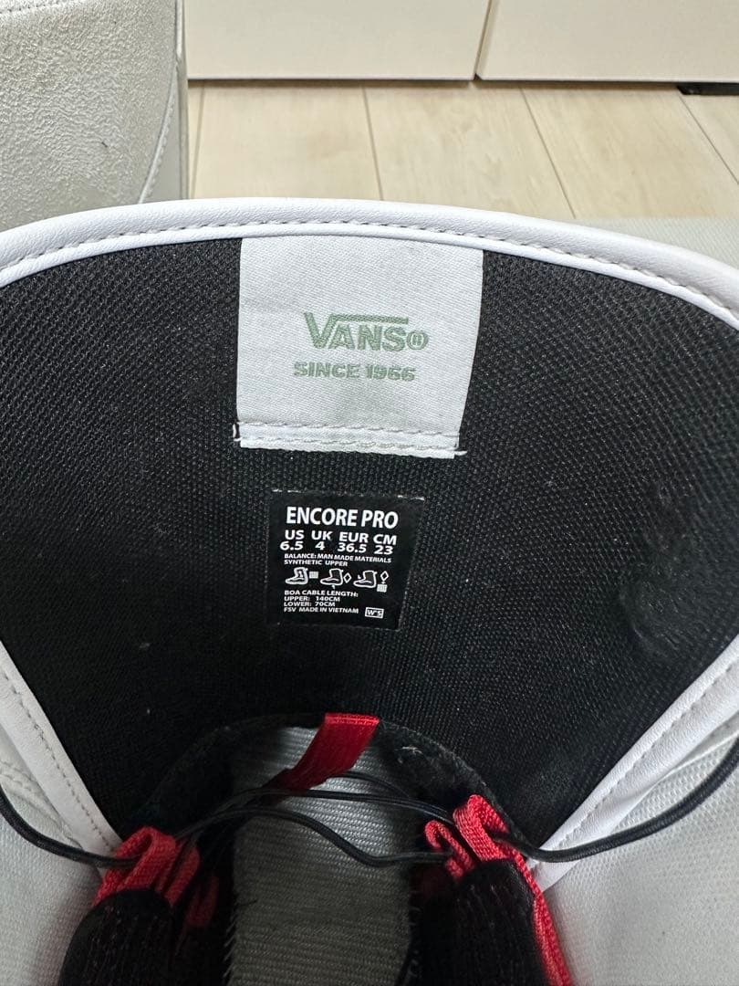 【即戦力】VANS ENCORE PRO23cmダブルボア スノーボードブーツ