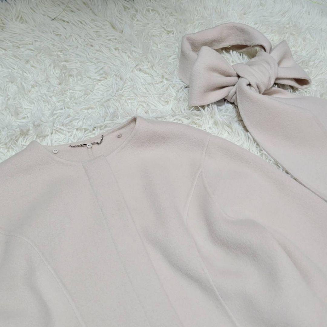 露思　タグ付き☆セルフォード　ストール付きリバードレスコート　2way　M