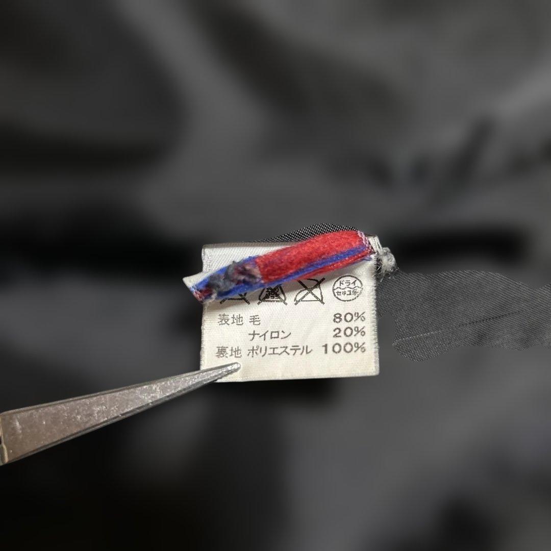 美品 USA製 schottショット 740N Pコート チェック柄 赤黒 38