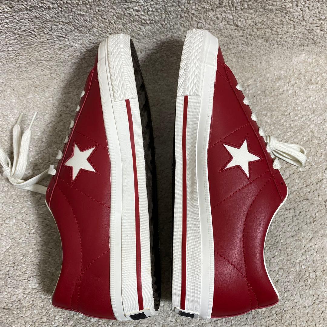未使用 CONVERSEワンスター GF SC RED 25cm GOLF