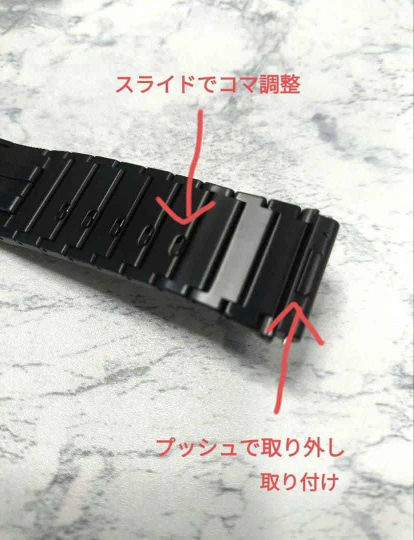 超激レア チタンバンド　ブラック　22mm　HUAWEI