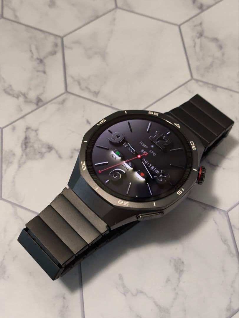 超激レア チタンバンド　ブラック　22mm　HUAWEI