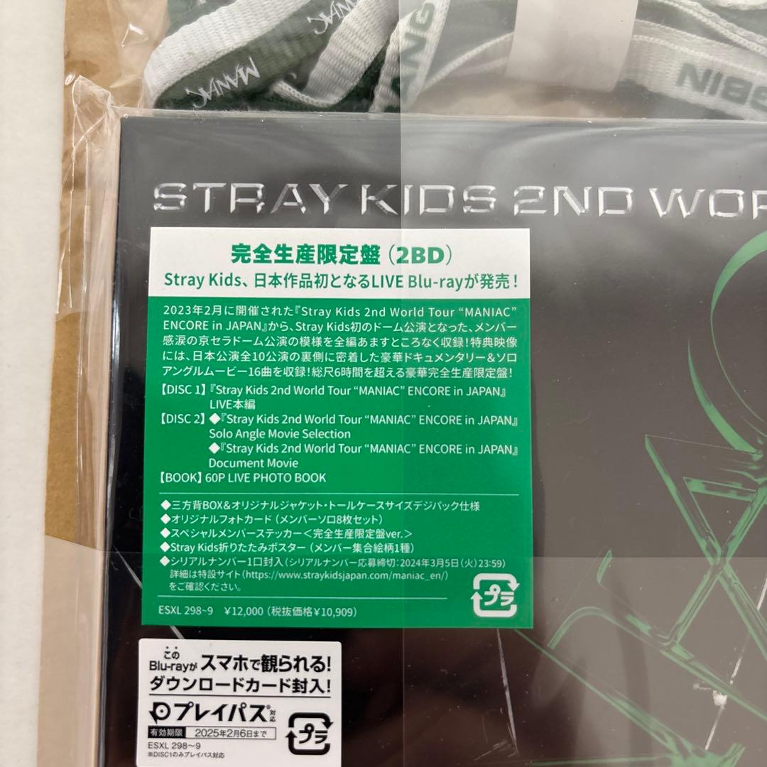 【未開封】STRAY KIDS 2ND WORLD TOUR 日本完全生産限定盤