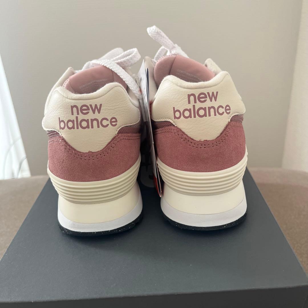 【新品、未使用】New Balance 574 ピンク スニーカー