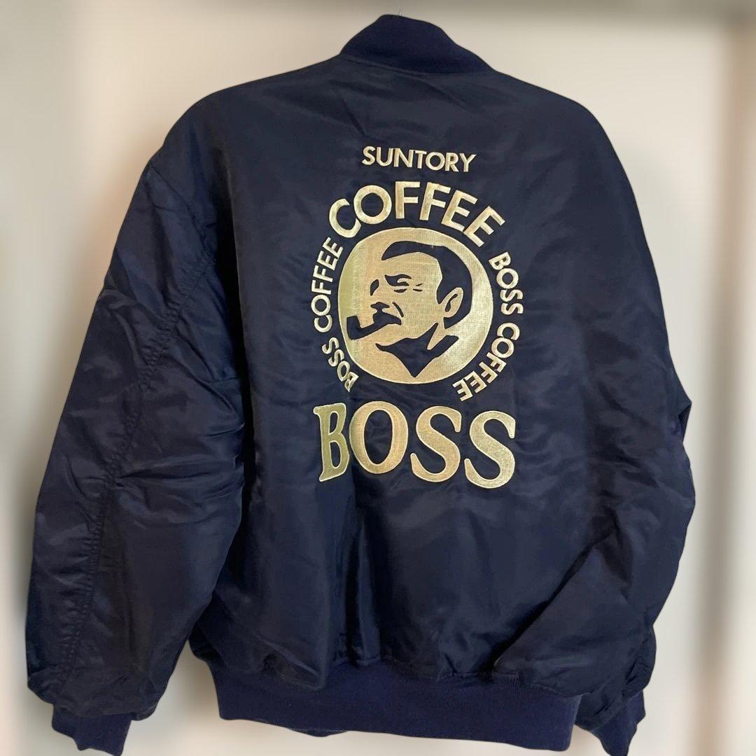 BOSS MA-1ジャケット ネイビー