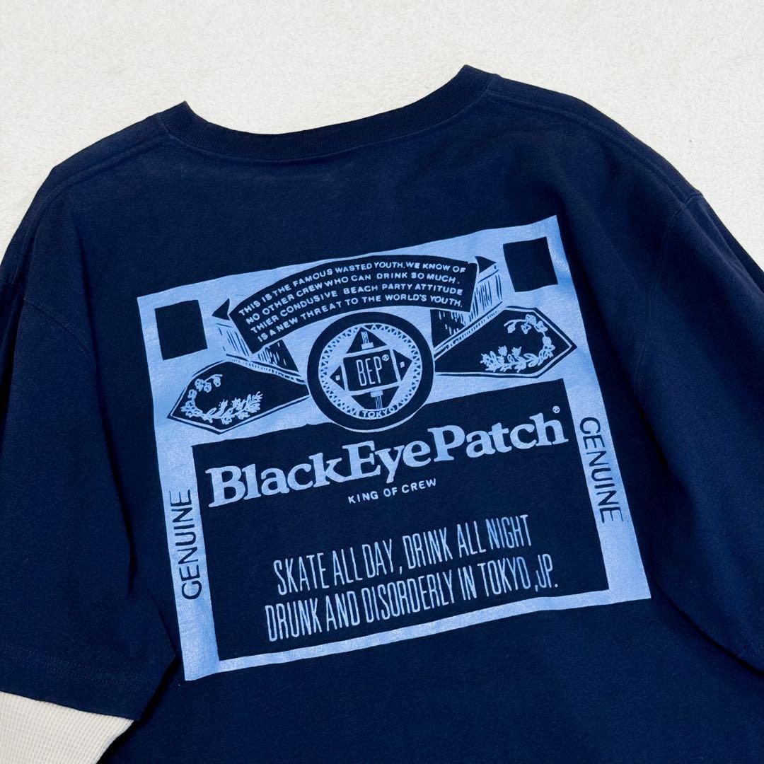 美品 Wasted Youth × Black Eye Patch ロンT L