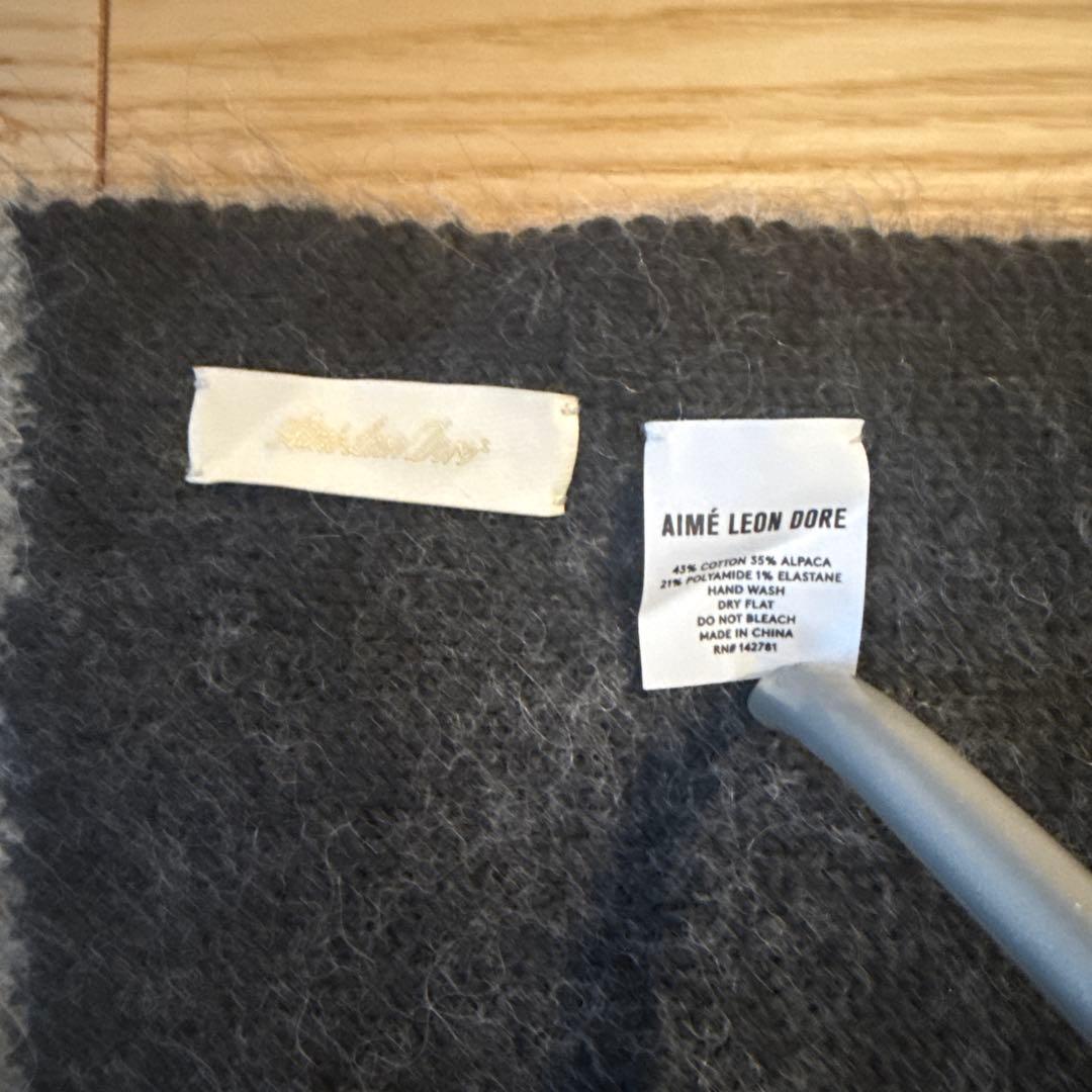 AIMÉ LEON DORE グラデーションマフラー