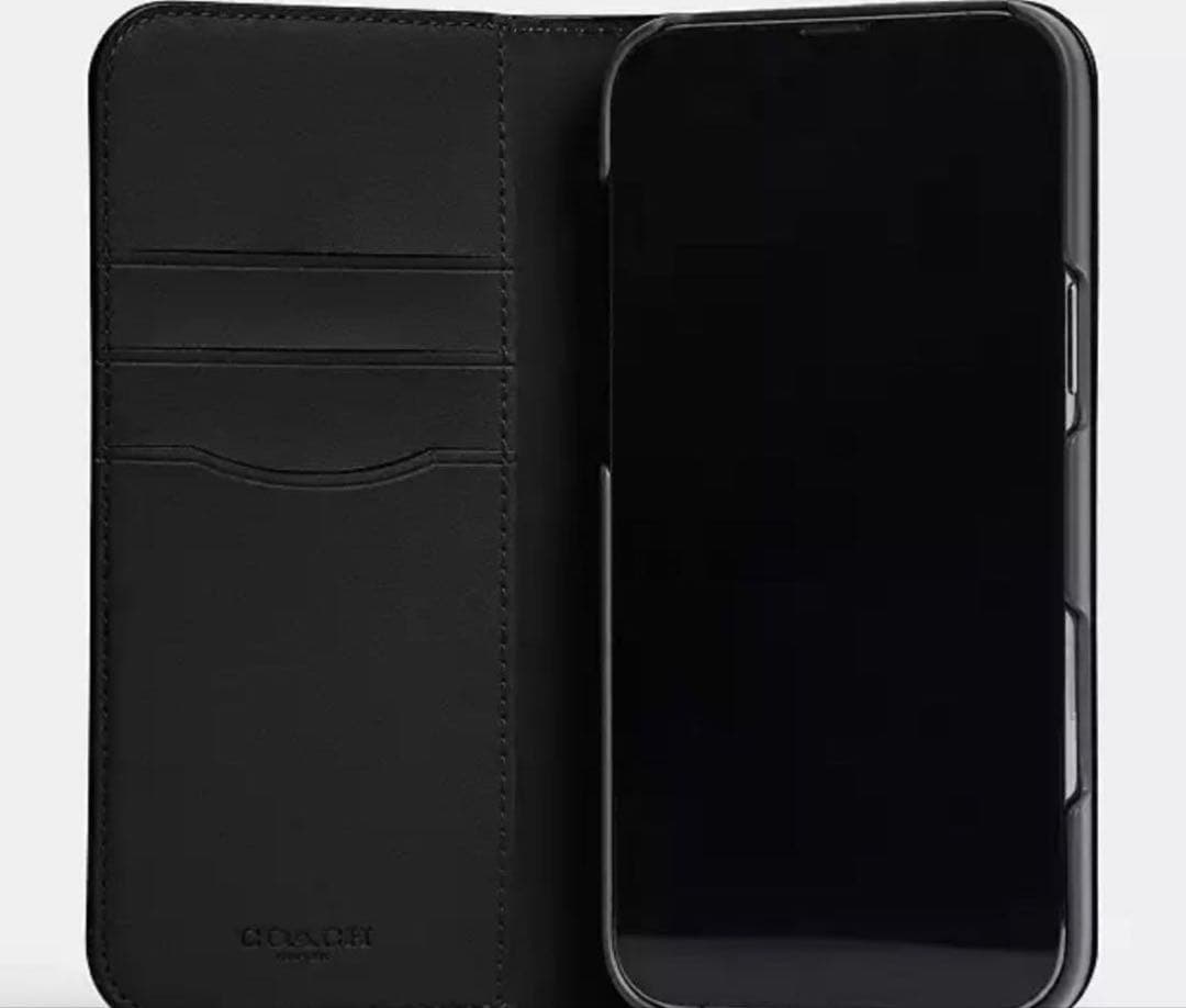 【正規・新品未開封】COACH iPhone16 手帳型スマホケース