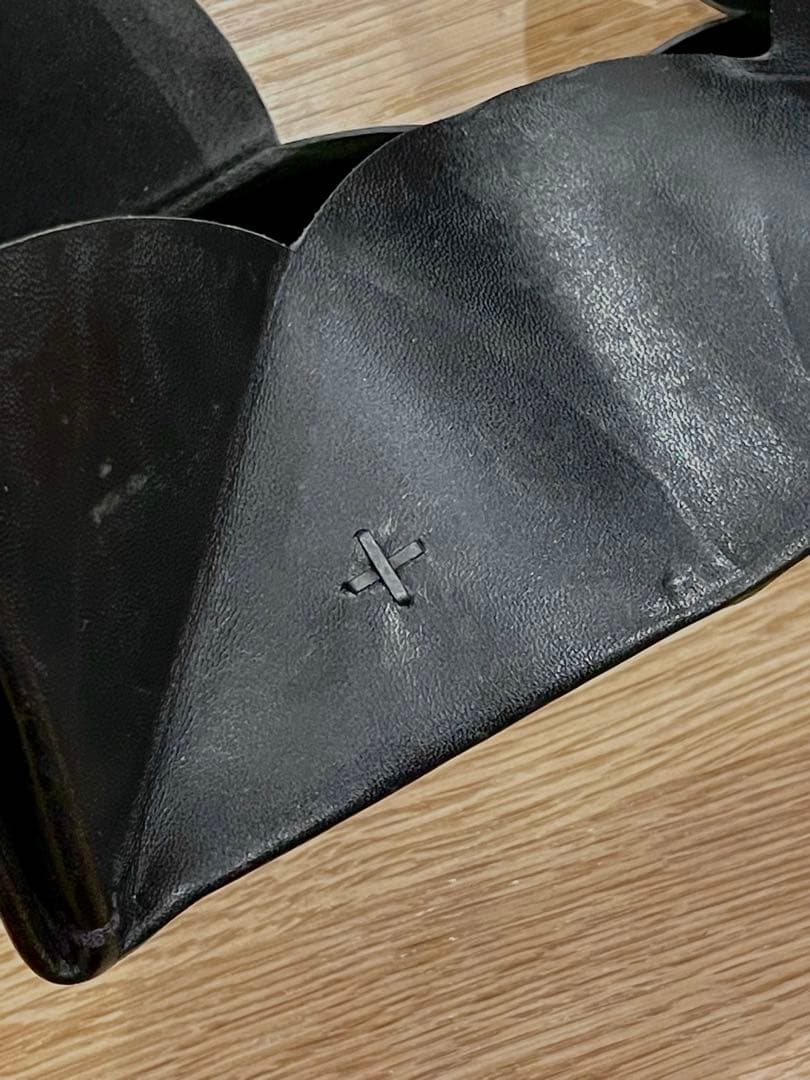 m.a+ エムエークロス W9 折り紙ウォレット 財布 BK DOUBLE