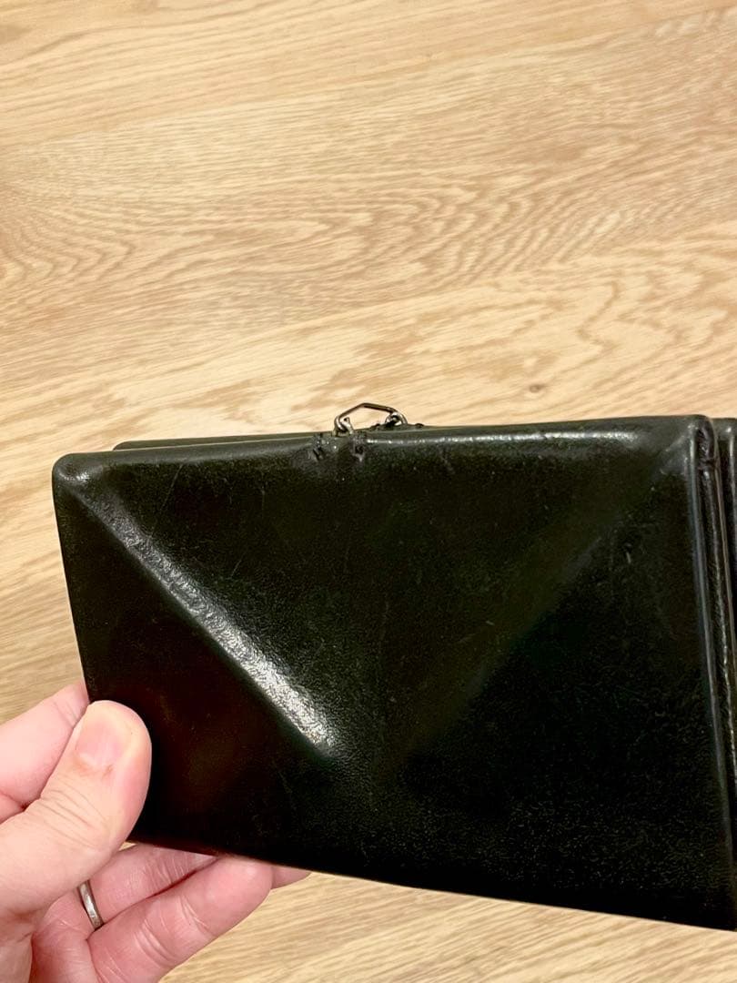 m.a+ エムエークロス W9 折り紙ウォレット 財布 BK DOUBLE