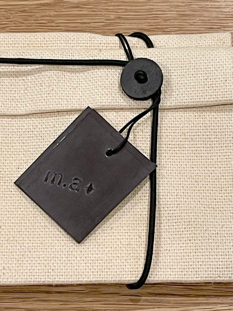 m.a+ エムエークロス W9 折り紙ウォレット 財布 BK DOUBLE