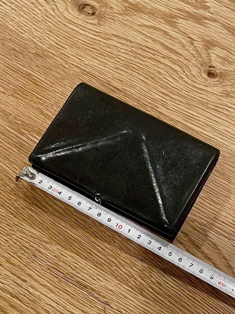 m.a+ エムエークロス W9 折り紙ウォレット 財布 BK DOUBLE