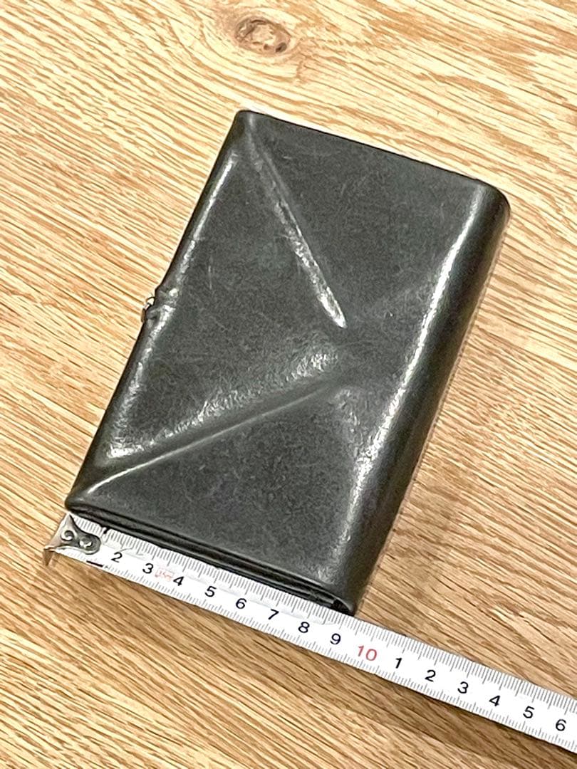 m.a+ エムエークロス W9 折り紙ウォレット 財布 BK DOUBLE