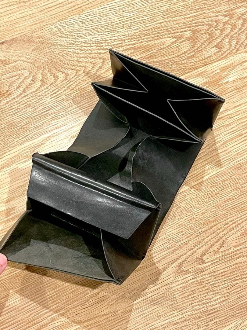 m.a+ エムエークロス W9 折り紙ウォレット 財布 BK DOUBLE