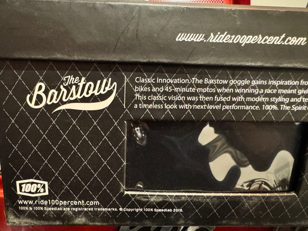 100％ Barstow Roland Sands ゴーグル
