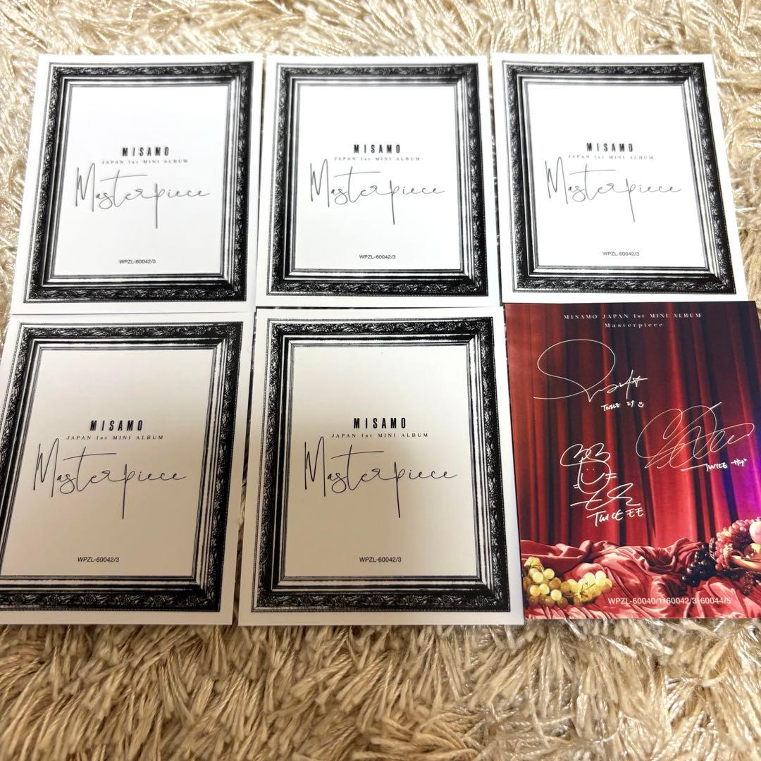 MISAMO Masterpiece 初回限定SANA盤 トレカあり