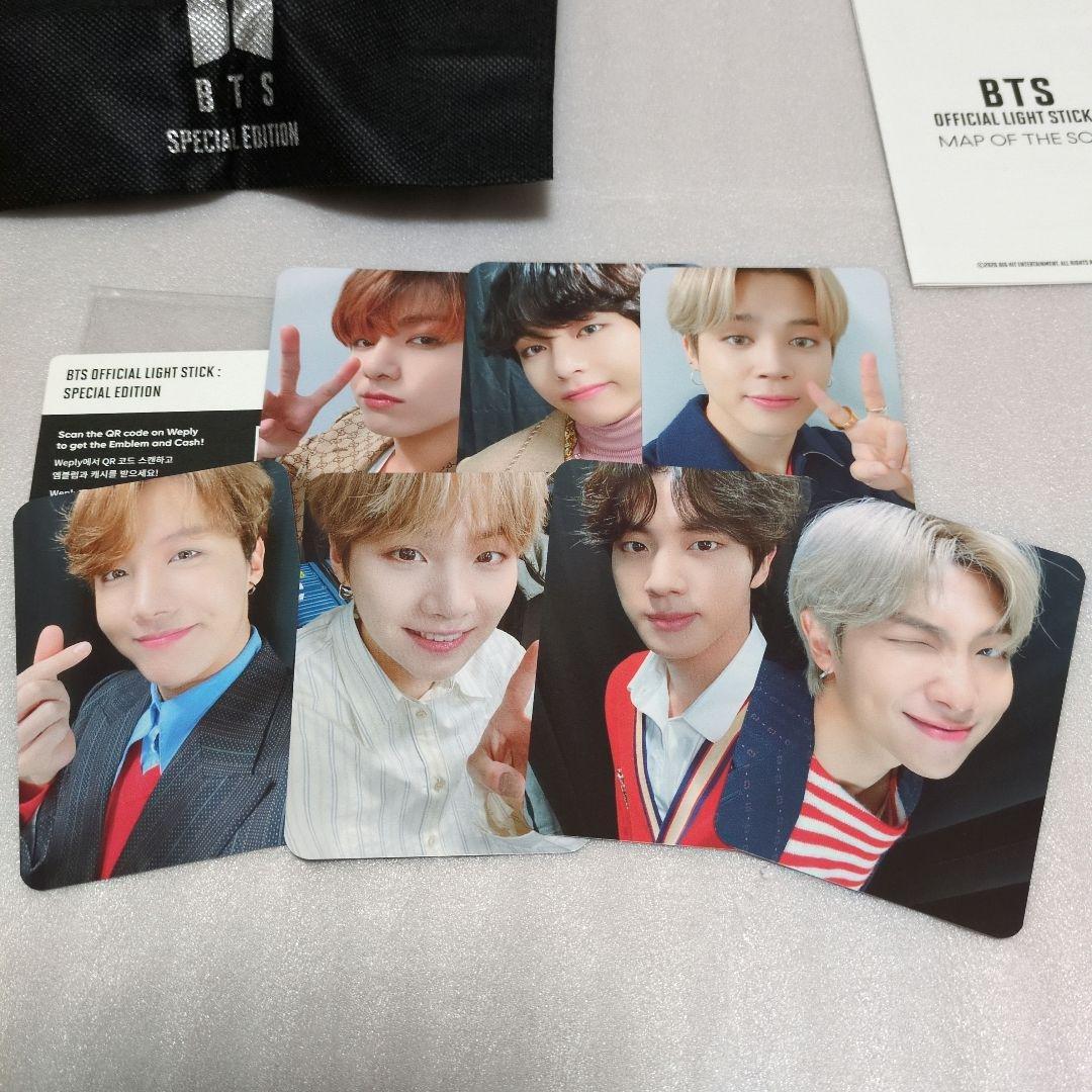 公式　BTS　ペンライト　アミボム　ver4　トレカ　　オマケ付き