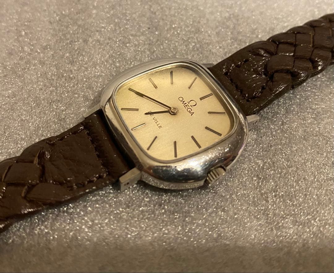 【ジャンク】OMEGA DeVille オメガ デビル レディース 腕時計