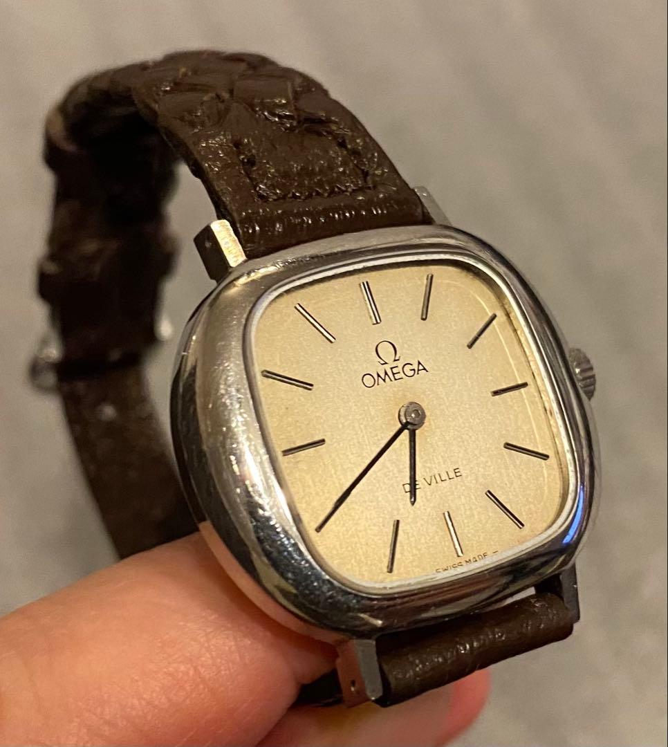 【ジャンク】OMEGA DeVille オメガ デビル レディース 腕時計
